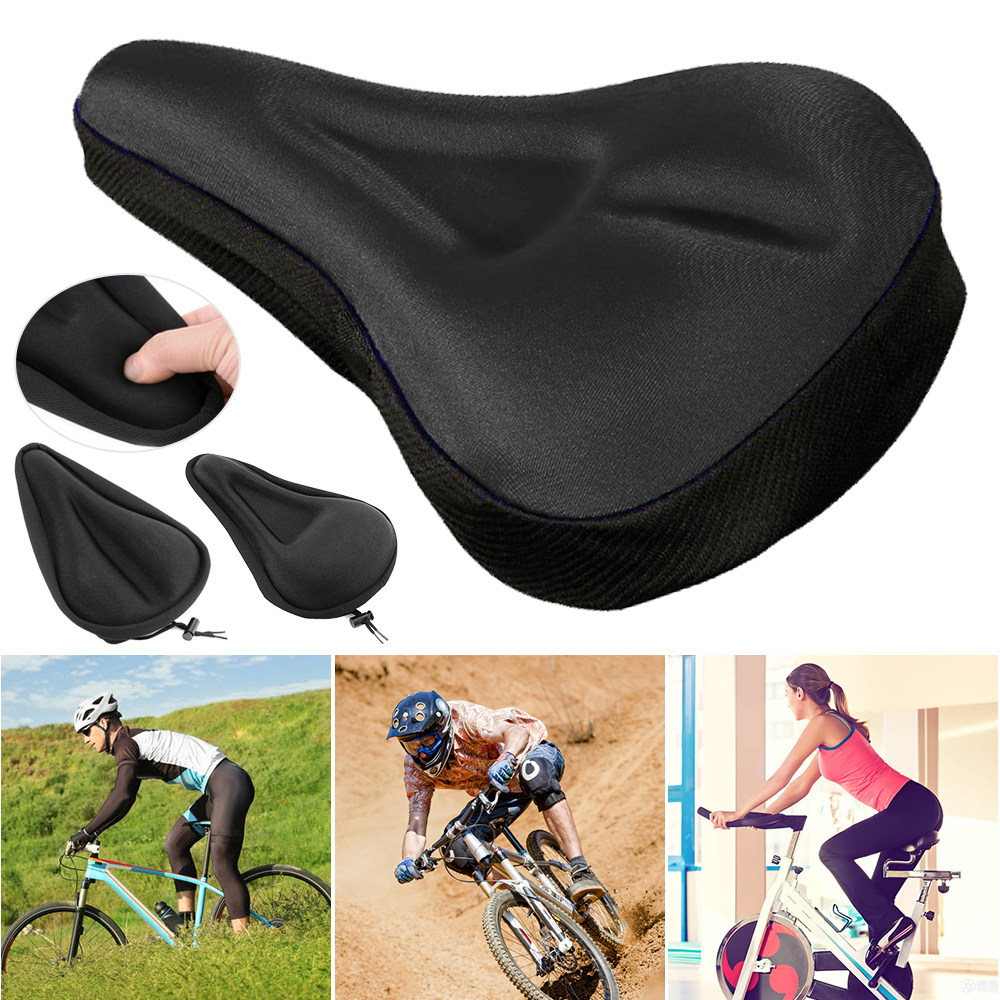 Bicycle Seat Cushion with Gel Pad Cushion Cover - CBK INDUSTRIES
