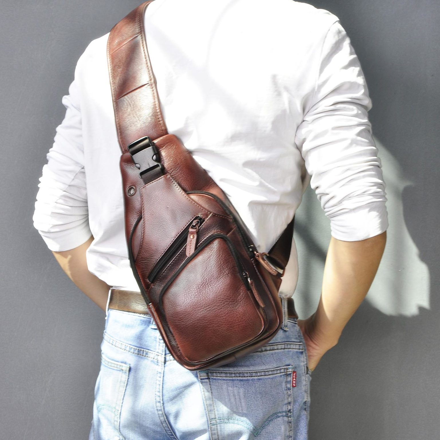 travel shoulder bag for man