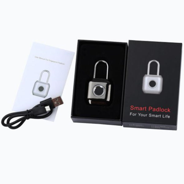 YEELOCK Smart Fingerprint Door Lock Padlock USB Charging Waterproof Keyless Anti Theft Travel Luggage Drawer Safety Lock 0.5 Second Unlock Reddot Design Award From Xiaomi Youpin