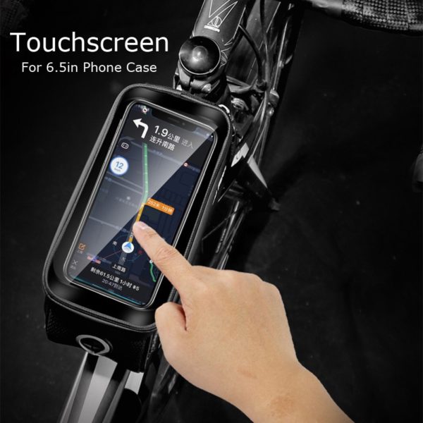 X-TIGER Rainproof Bicycle Bag Bike Frame Bag Touchscreen Phone Case Cycling Bags MTB Bike Bicycle Top Tube Handlebar Bicycle Bag