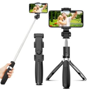 Wireless bluetooth Selfie Stick Tripod for IOS/Android Phone Foldable Tripods Monopods Universal For Gopro Sports Action Camera