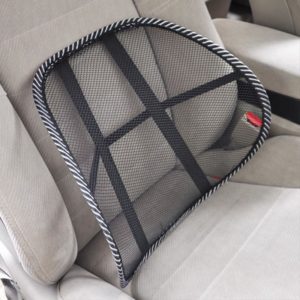 Universal Car Back Support Chair Massage Lumbar Support Waist Cushion Mesh Ventilate Cushion Pad For Car Office Home