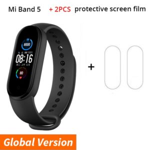 Xiaomi Mi Band 5 Smart Bracelet 4 Color AMOLED Screen Miband 5 Smartband Fitness Traker Bluetooth Sport Waterproof Smart Band