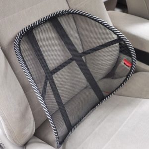 Universal Car Back Support Chair Massage Lumbar Support Waist Cushion Mesh Ventilate Cushion Pad For Car Office Home