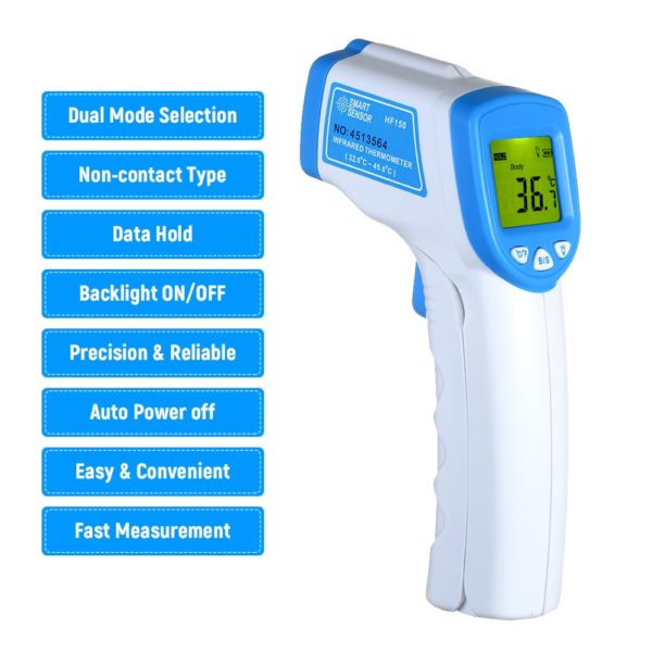 Non-contact thermo Infrared IR temperature meter Digital temperature gun with LCD Display