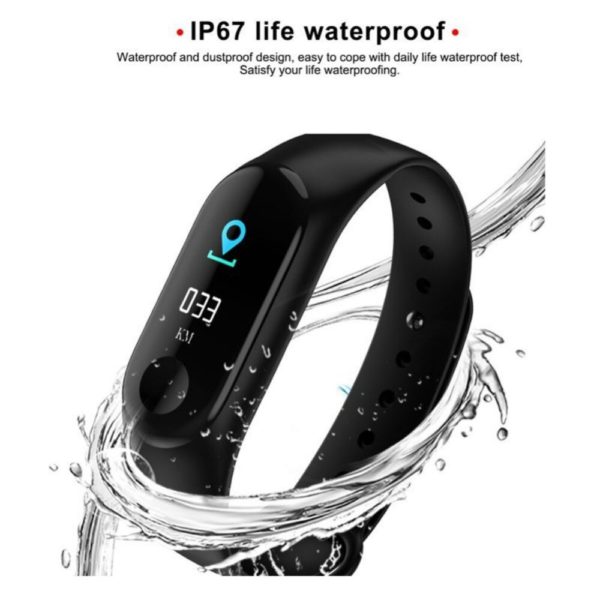 Smart Bracelet Walking Pedometer Wrist Outdoor running Fitness Watch Bracelet Sports Tracker Running Calorie Counter Waterpoof