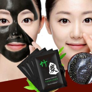 2020 Online Celebrity Recommend Bamboo Charcoal Blackhead Remove Face Facial Masks Deep Cleansing Purifying Peel Acne